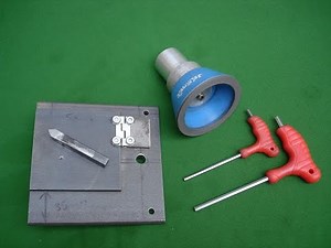 Easy To Make Lathe Mounted Diamond Lapping Table Lap Carbide Tools