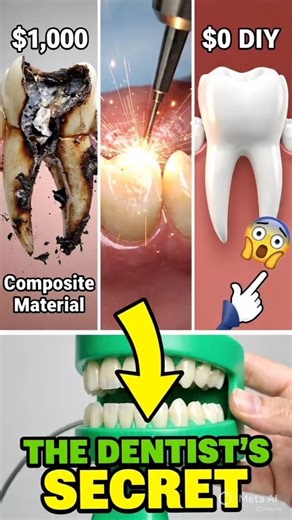 Fixed This Broken Tooth For $0! (SHOCKING) #trending #health #youtubeshorts #dentist #viral #uk #usa