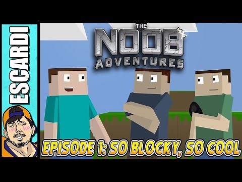 MINECRAFT: THE NOOB ADVENTURES Ep 1 & 2 [ Fandub Español ]