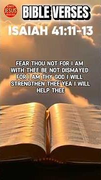 BIBLE READING AUDIO | ISAIAH 41:11-13 | BIBLE AUDIO KJV | BIBLE VERSES KJV |