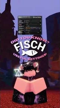 USEFUL SETTINGS YOU SHOULD HAVE ON! #fisch