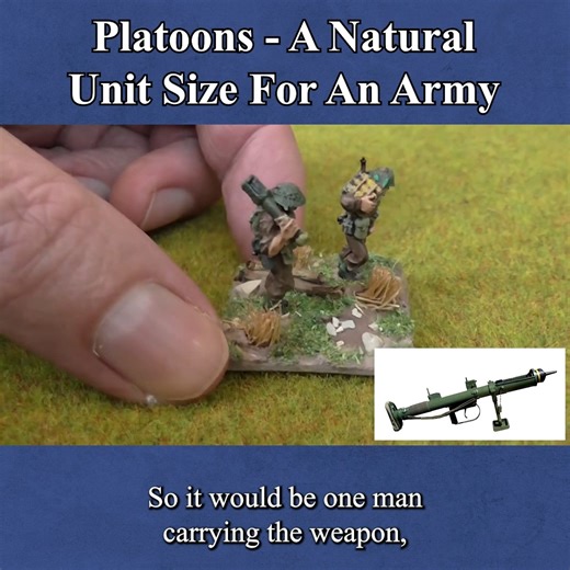 Platoons - A Natural Unit Size for a Modern Army | Lindybeige