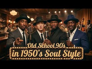 Vintage 1950s Soul Covers Legendary Rap Songs Reimagined as Classic Soul