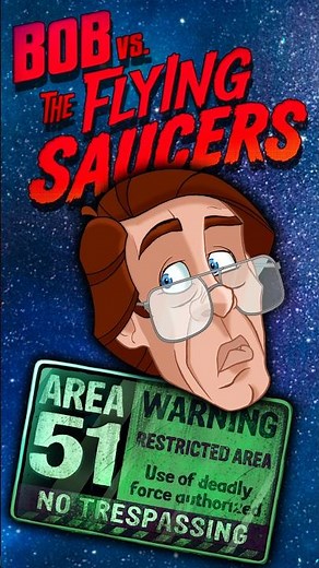 Bob Lazar Vs The Flying Saucers 🛸 | Animated Short