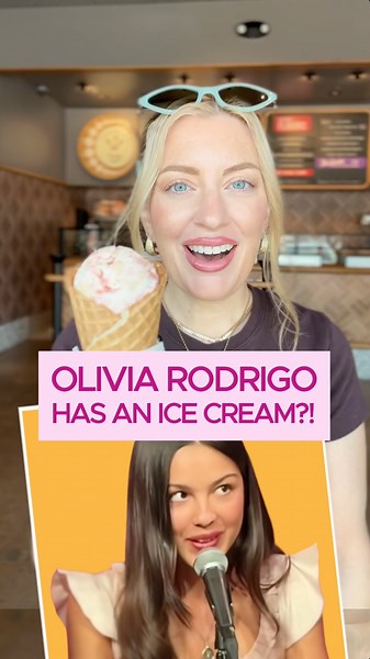Olivia Rodrigo’s Daisy Chain Fields Ice Cream 🍦 with Salt & Straw