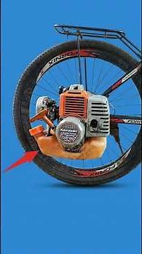 A secret millions don’t know: attach a lawnmower to your bike to create a brushless motor!
