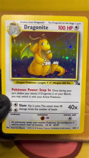 Restoring an Old Pokémon Card: A Dragonite Journey