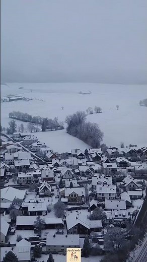 Winter Wonderland in Bavaria, Germany 🇩🇪❤️ | Germany turns into a fairytale after snowfall #germany