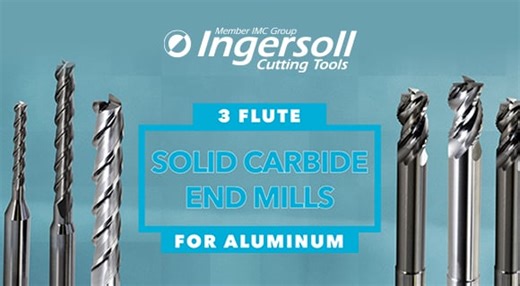 Premium, Long-Reach Solid Carbide 90° End Mills for Aluminum