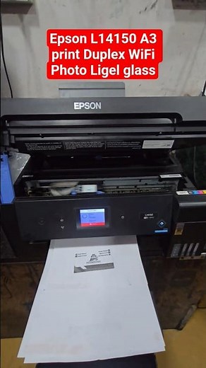 Epson L14150 A3 Duplex All-in One Color printer ✅️📃🛜📱🖨 all features multifunction printer #A3Printer