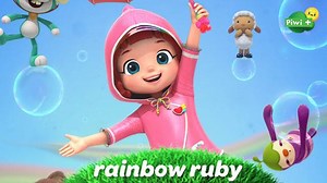 Piwi est fière de vous présenter le dessin animé 🌈 Rainbow Ruby 🌈 soutenu par l' Unesco en français ! Avec son ami Choco 🐻 Ruby va faire découvrir plein de métiers à vos enfants 💖 ☺ ⏰ Tous les jours à 7h35 et 18h40 | CANAL Kids