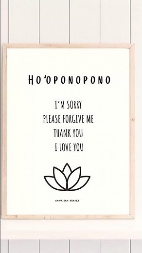 Ho’oponopono Healing Technique for Emotional Healing & Inner Peace ✨