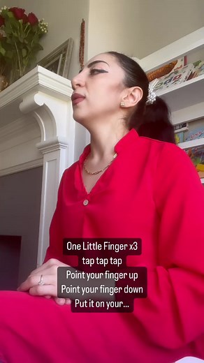 One little finger… great song for 2 years olds ❤️#preschoolers #circletime | Lenas Little Ones