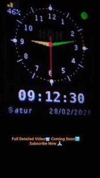 DIY Projector Wall Clock | Very Easy To Make | #Clock #NtpClock #ESP32 #Short #digitalclock