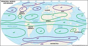 Air Mass & Air Masses based on Source Regions - UPSC - UPSC Notes » LotusArise IAS