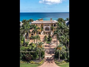 $42 Million Luxury Mansion Tour | Palatial Oceanfront Estate | Highland Beach, Florida