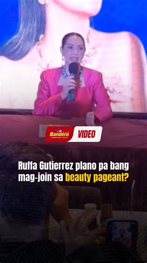 PANOORIN: Ruffa Gutierrez plano pa bang mag-join sa beauty pageant lalo na ngayong wala nang age requirement sa Miss Universe? | via Ervin Santiago/BANDERA Para sa iba pang chika, bisitahin ang bandera.inquirer.net | Bandera