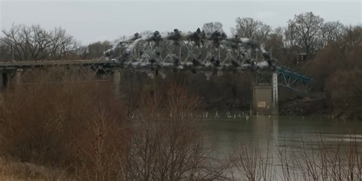 VIDEO: Northern Kentucky’s Fourth Street Bridge demolished with explosives