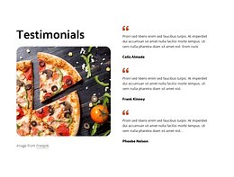 Simple testimonials block - CSS Template by Nicepage