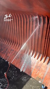 Boat Hold Washing 😳 #boat #washing #water | Supercar Blondie