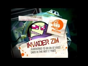 Nicktoons Network (RARE) Invader Zim Spot (ToonRuss)