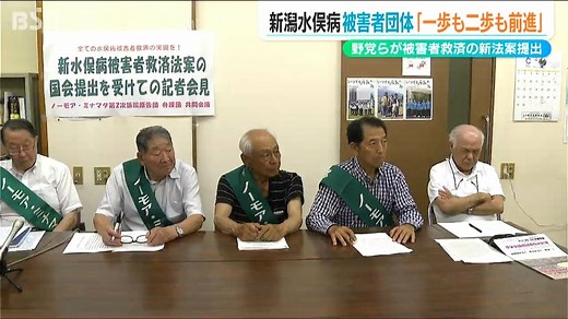 被害者救済の対象拡大へ「一歩も二歩も前進 早期解決を期待」『水俣病救済新法案』国会提出 | TBS NEWS DIG