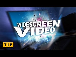 How to Upload WIDESCREEN Videos CORRECTLY - in 60 seconds!
