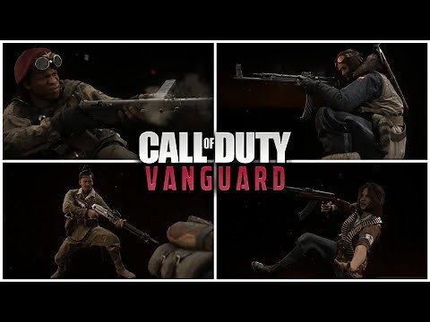 Call of Duty: Vanguard - All Operators Intros, MVP Highlights & Finishers