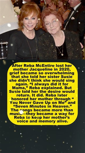 How Losing Her Mother Almost Made Reba McEntire Quit Music