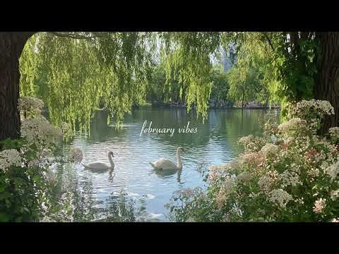 february vibes 🌿relaxing playlist for study, work & calm