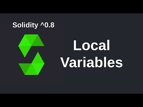 Local Variables | Solidity 0.8