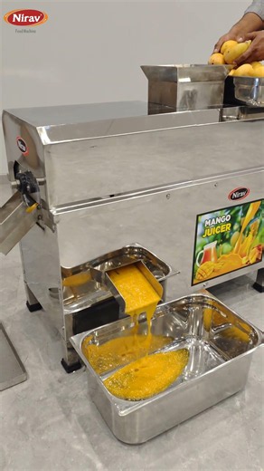 Mango Juicer Machine/Mango Pulp Making Machine#niravfoodmachine #mangojuicermachine#mangopulpmachine
