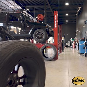 Buy tires once, get FREE repairs or replacements (when tire is unrepairable due to road hazard). Only with paid installation. | Midas