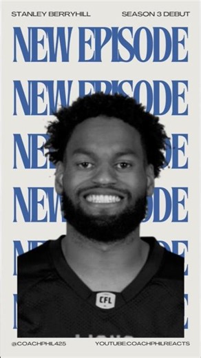 ‪@OfficialBCLions‬ Stanley Berryhill joins us for the Season 3 Premiere! #cfl #sportstalk #football