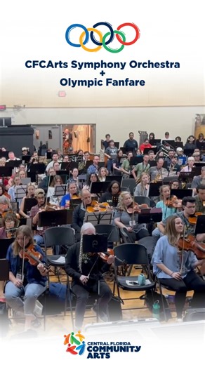 In honor of the 2026 Winter Olympics closing ceremony today, here's a clip of John Williams' "Olympic Fanfare & Theme" from orchestra rehearsal! Did you know this piece was commissioned for 1984 Los Angeles Olympics? Hear the full piece plus so much more in American Maestro: The Music of John Williams on May 22 & 23. Learn more and get tickets at CFCArts.com/Events #Olympics #WinterOlympics #MilanoCortina2026 #JohnWilliams #CFCArts #Orchestra | Central Florida Community Arts