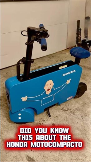 Honda Motocompacto Features Most People Do Not Know