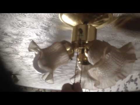 ceiling fan making loud buzzing droning noise how do I repair it please