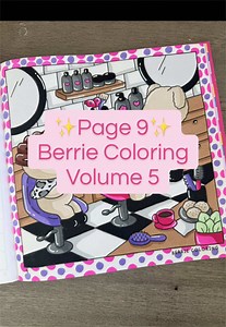 let’s color page 9✨ it’s a salon page, so i obviously had to do leopard print 🐆🤍🖤 #coloring #colortok #coloringbook #berriecoloring #berriecoloringvolume5 @Berrie Coloring 🍓