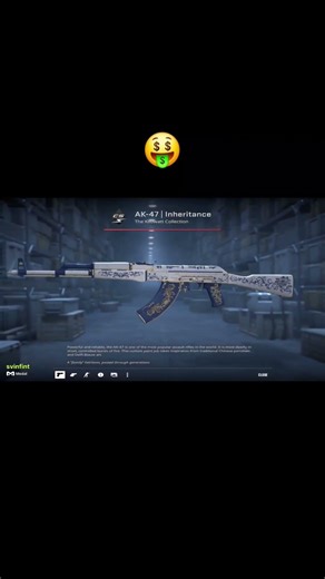 AK 47 Inheritance Minimal Wear CS2