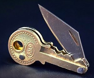 Making a Folding Keychain Knife That Looks Like a Key