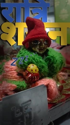 🌙 Laddu Gopal Night Routine ✨