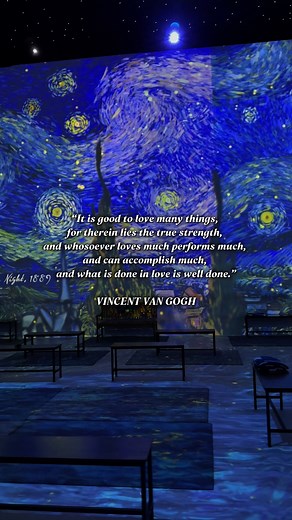 Discover Van Gogh: https://bit.ly/Nov_18th-DiscoverVanGogh We can never choose only one of Van Gogh's beautiful quotes, but this one is truly special 🖼️ | Van Gogh Expo