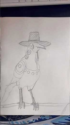 Sussie the magpie from K-pop demon hunters