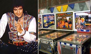 Elvis Presley: Graceland's rigged pinball machine The King played