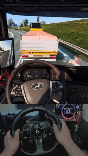 I Was WAY Too Close 👀🚛 #eurotrucksimulator2 #ets2 #truckersmp #trucksimulator #shorts
