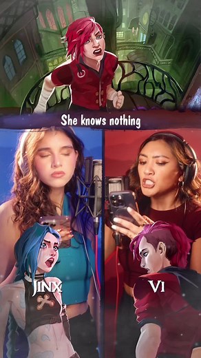 Jinx & Vi Reunion | ARCANE: The Musical Part 2