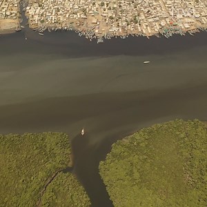 Mangrove forests are not just any old woodlands; they can reduce climate-change risks and protect us from the impacts that are already here. That's especially true for warm coastal cities like Karachi, Pakistan. https://ti.me/3NfQTXE | TIME