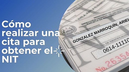 Cómo obtener el NIT en línea | 2025 (Homologar NIT y DUI) - Amo El Salvador