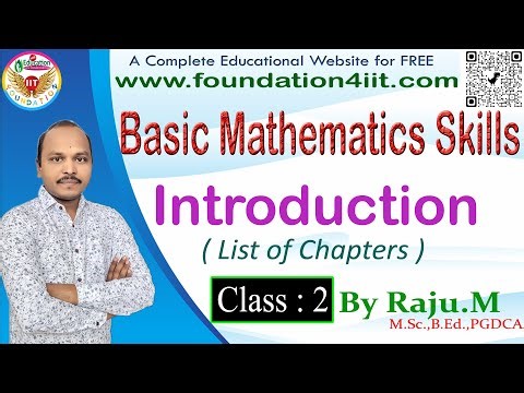 Basic Mathematics Skills @ Introduction || Class 2 ||