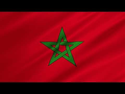 Flag of Morocco waving [FREE USE]